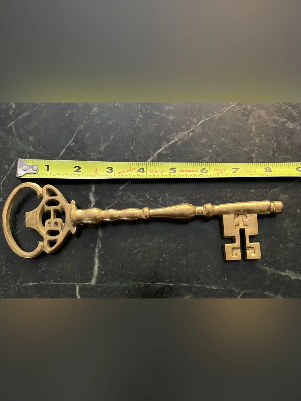 Solid Brass Skeleton Key Bottle Opener / Bermuda's Fairmount Southampton's 50th
